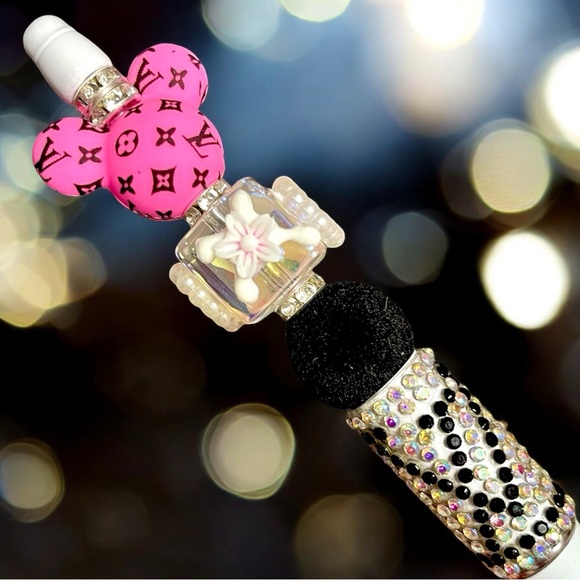 Other - New boujee inspired handmade beaded ink pen